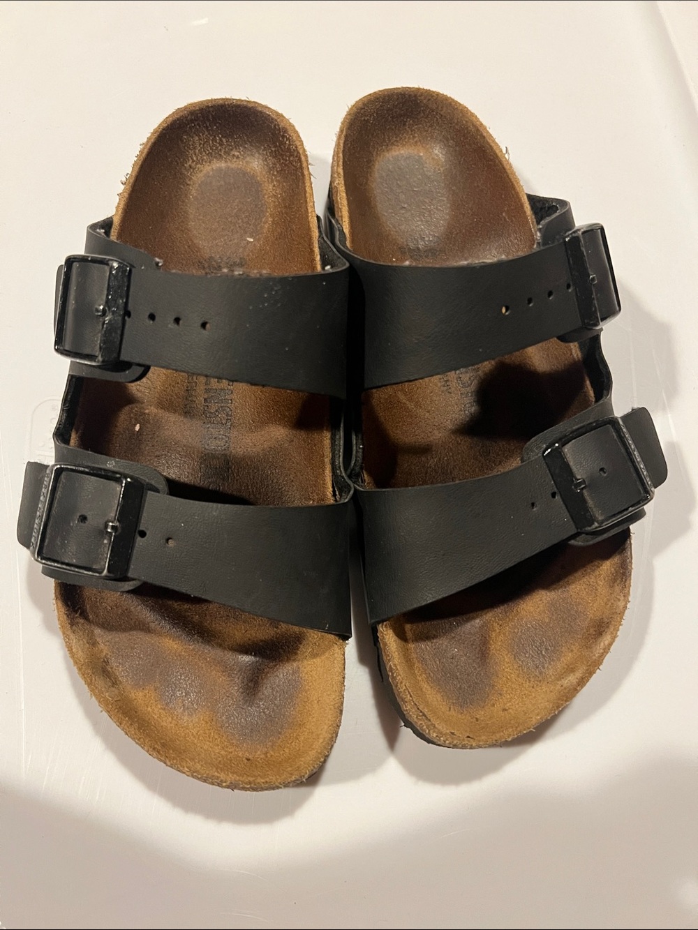 Birkenstock Kids Black Double-Strap Sandals